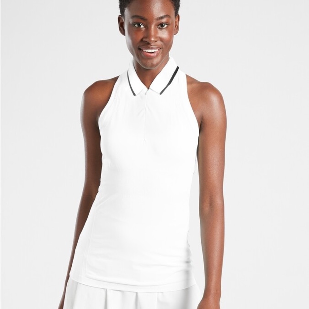 Athleta Momentum Seamless Polo Tank